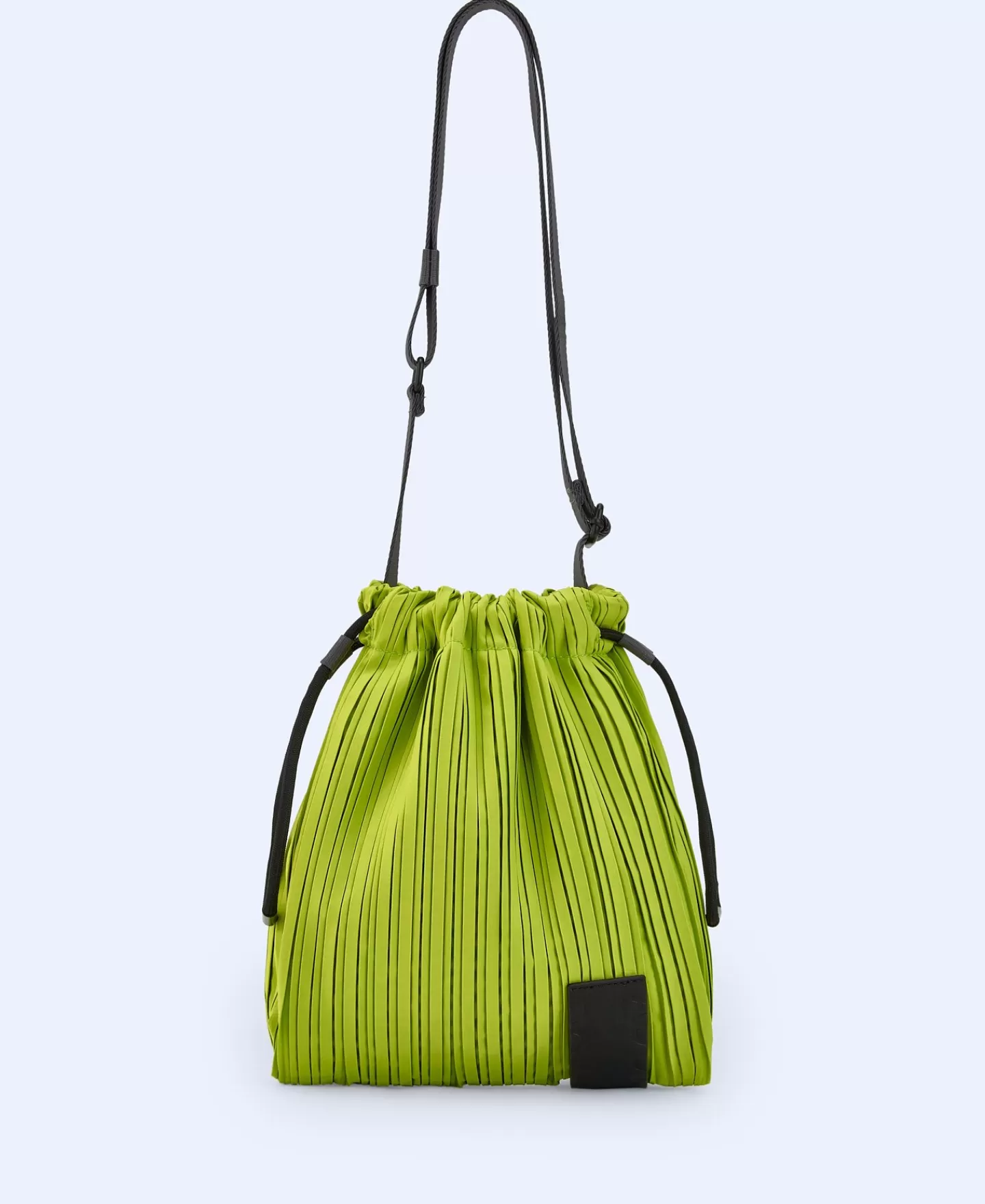 Adolfo Dominguez Bolsos>Bandolera Pequenaen Crinkle Reciclado Verde Pistacho