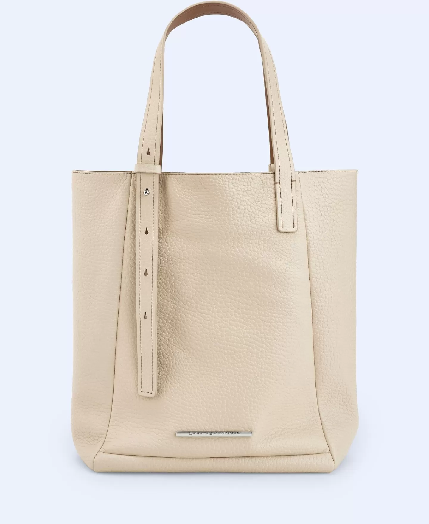 Adolfo Dominguez Bolsos>Shopper En Piel Responsable Crudo