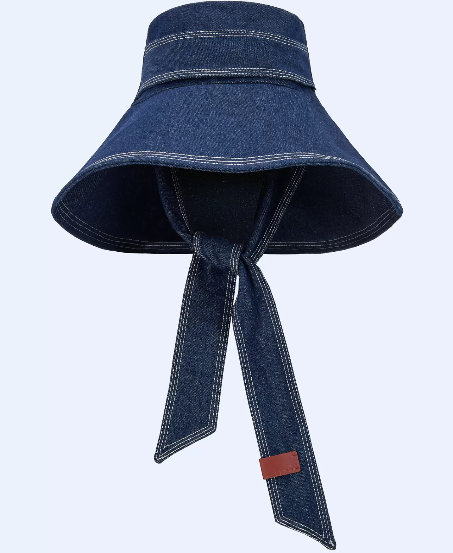 Adolfo Dominguez Sombreros>Sombrero Bucket En Denim Azul Denim